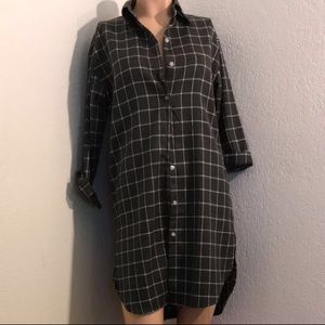 NWT small shirt dress